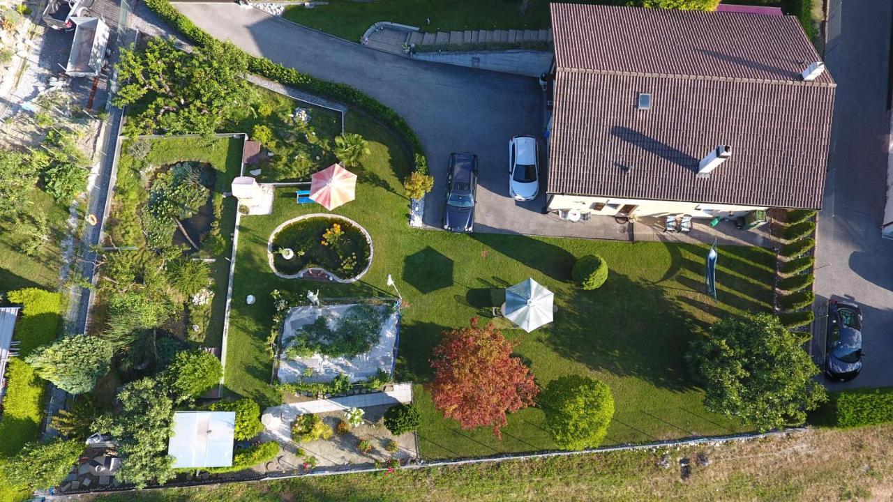 Studio indépendant à Grône Exterior foto